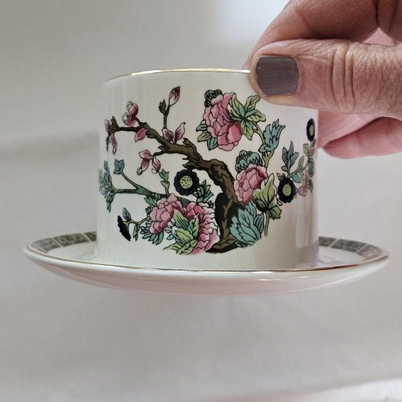 "India Tree" Vintage jam pot with lid by Maddock England. - Picture 6 of 12